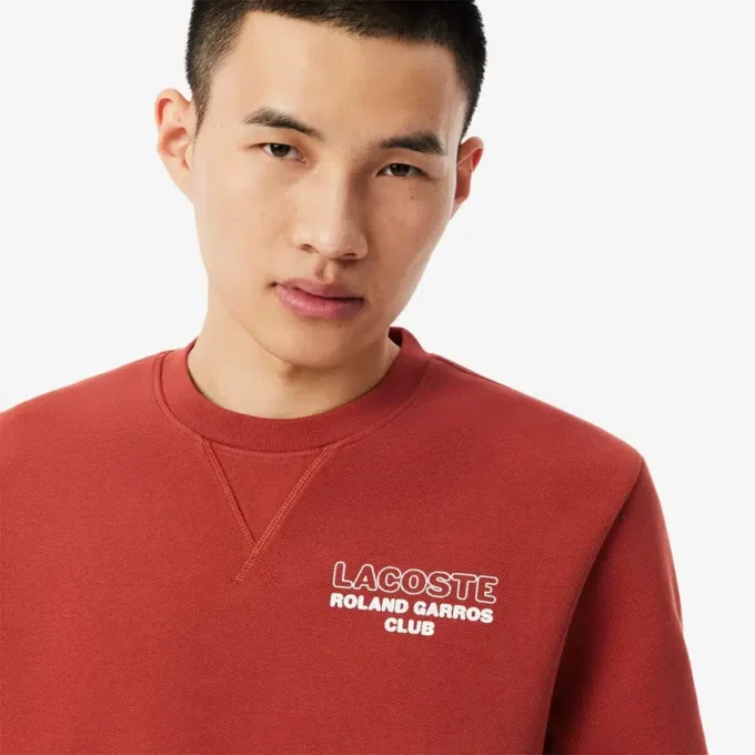 Herren-Sweatshirt „Roland Garros Edition“ aus Piqué