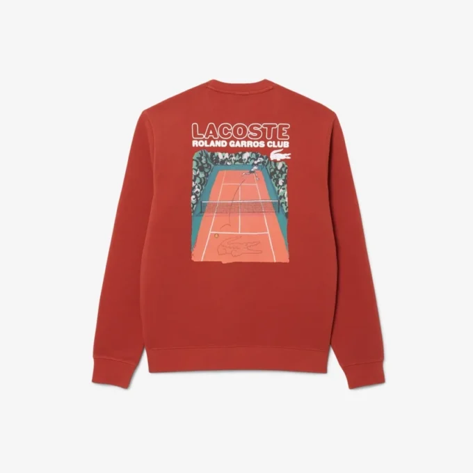 Herren-Sweatshirt „Roland Garros Edition“ aus Piqué