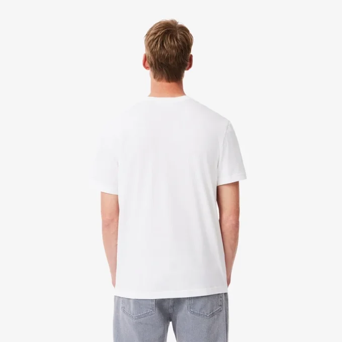 Herren-T-Shirt aus Baumwolle mit charakteristischem Print