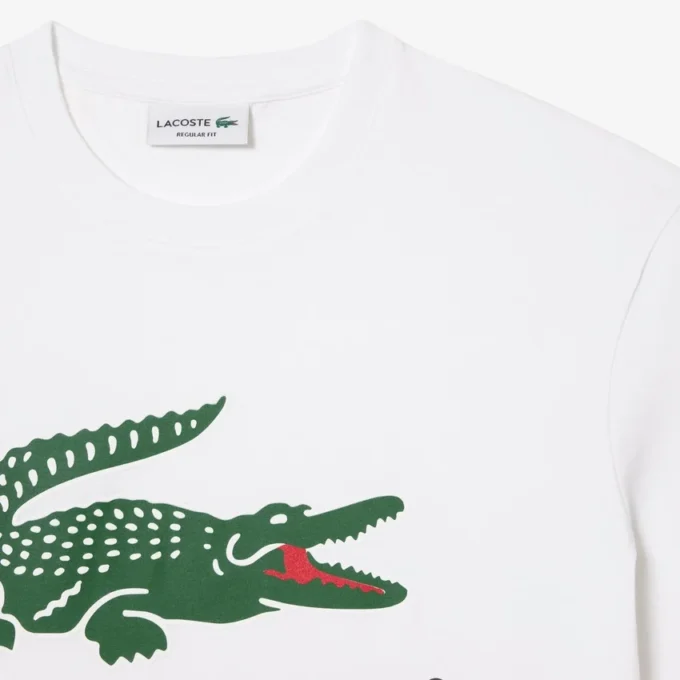 Herren-T-Shirt aus Baumwolle mit charakteristischem Print