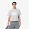 Herren-T-Shirt aus Baumwolle mit Print in klassischer Passform