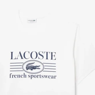 Herren-T-Shirt aus Baumwolle mit Print in klassischer Passform