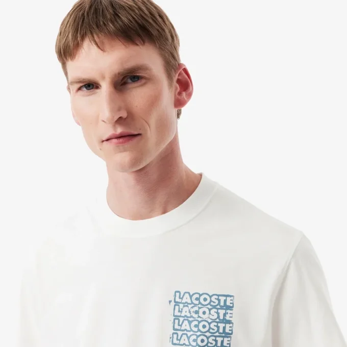 Herren-T-Shirt aus Baumwolljersey mit Grafikprint