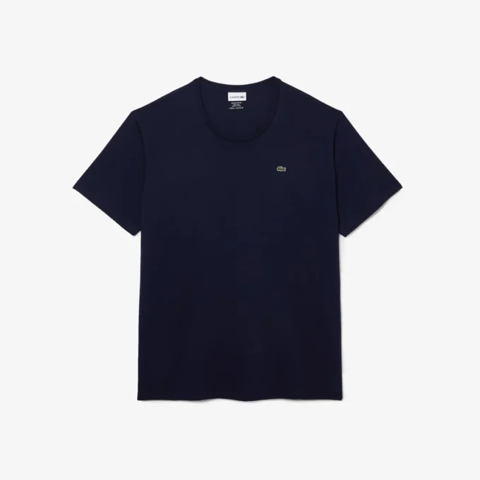 Herren-T-Shirt aus Baumwolljersey mit Rundhalsausschnitt und weiter Passform