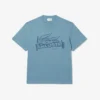 Herren-T-Shirt aus bedrucktem Baumwolljersey