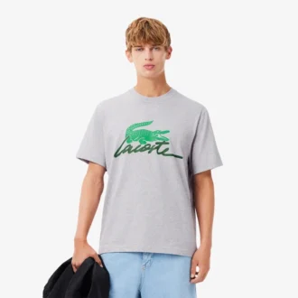 Herren-T-Shirt aus bedruckter Baumwolle