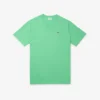 Herren-T-Shirt aus Pima-Baumwolljersey in langer Passform