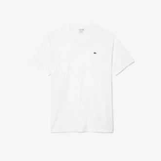 Herren-T-Shirt aus Pima-Baumwolljersey in langer Passform