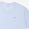 Herren-T-Shirt aus Pima-Baumwolljersey in langer Passform