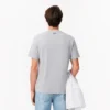 Herren-T-Shirt aus schwerer Baumwolle mit Krokodil-Print