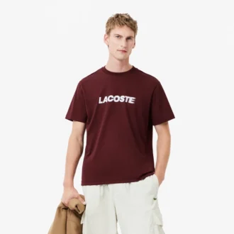 Herren-T-Shirt aus schwerer Baumwolle mit Logo