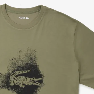 Herren-T-Shirt „Crocodile Sport“ in Big Fit