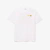 Herren-T-Shirt mit Ombra-Print und Washed-Effekt