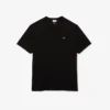 Herren-T-Shirt mit V-Ausschnitt und weiter Passform aus Pima-Baumwolle