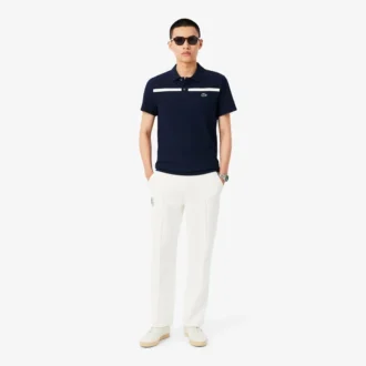 Herren-Tennis-Heritage-Poloshirt mit Ultra Dry-Emblem