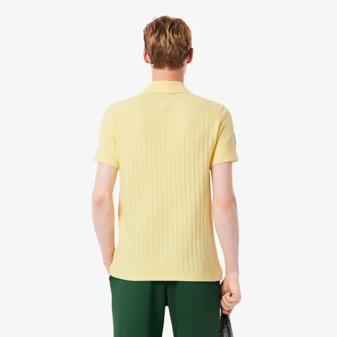 Herren-Tennis-Heritage-Poloshirt mit Ultra Dry-Emblem