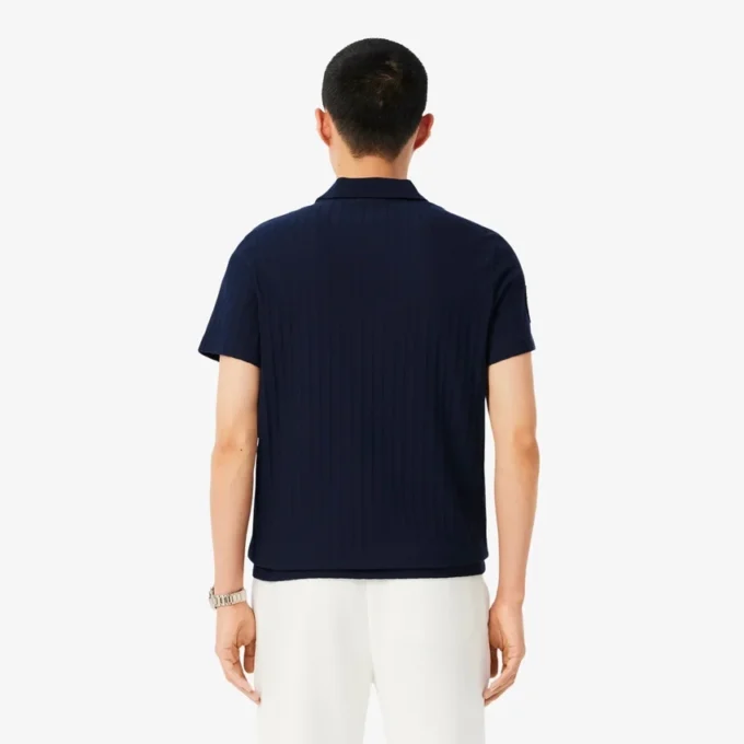 Herren-Tennis-Heritage-Poloshirt mit Ultra Dry-Emblem