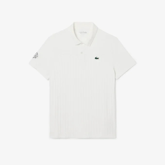 Herren-Tennis-Heritage-Poloshirt mit Ultra Dry-Emblem