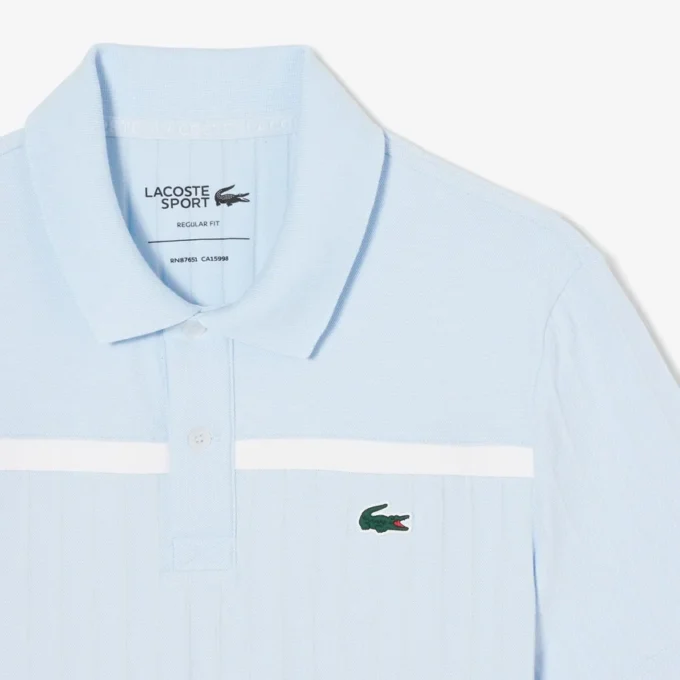Herren-Tennis-Heritage-Poloshirt mit Ultra Dry-Emblem