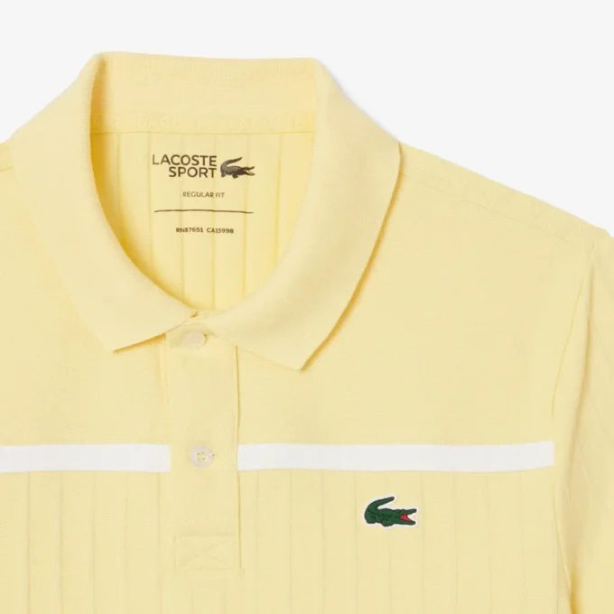 Herren-Tennis-Heritage-Poloshirt mit Ultra Dry-Emblem
