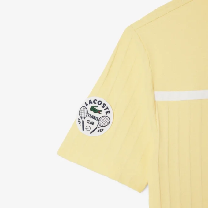 Herren-Tennis-Heritage-Poloshirt mit Ultra Dry-Emblem