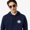 Herren-Tennis-Hoodie mit Aufdruck
