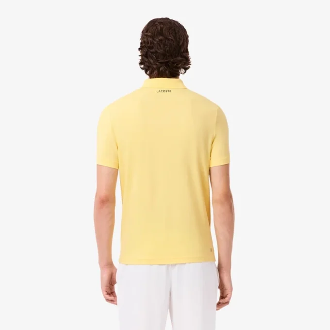 Herren-Tennis-Poloshirt „Ultra Dry“ mit Print und schmaler Passform