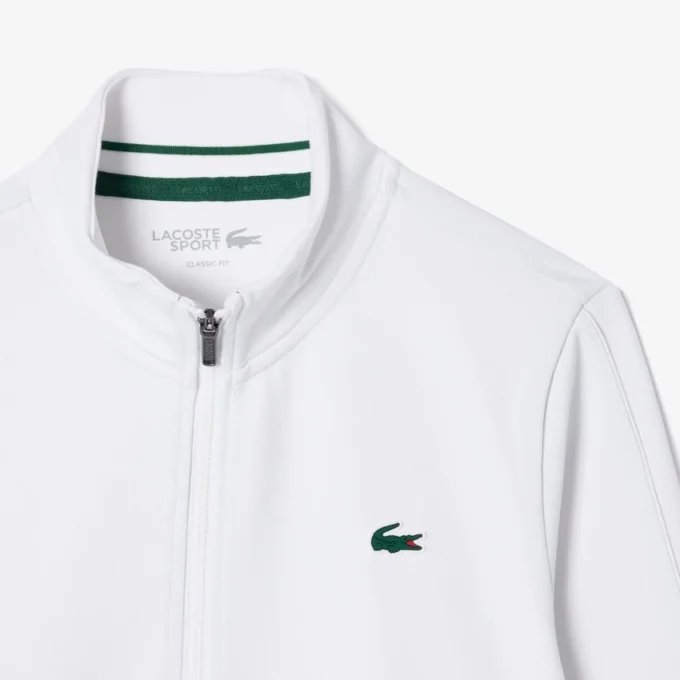 Herren-Tennis-Sweatshirt mit Reißverschluss
