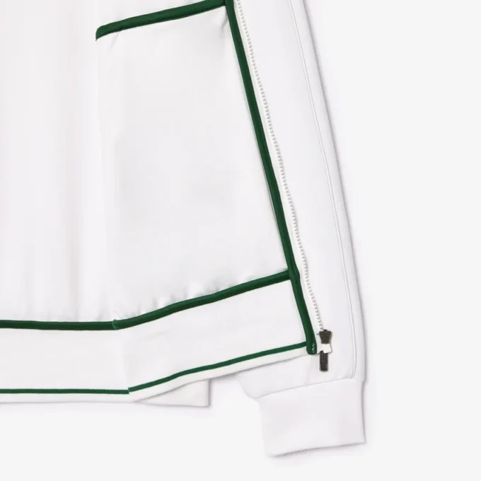 Herren-Tennis-Sweatshirt mit Reißverschluss