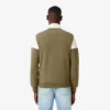 Herren-Tennis-Sweatshirt mit Reißverschluss und Farbblock-Design