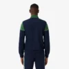 Herren-Tennis-Sweatshirt mit Reißverschluss und Farbblock-Design