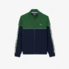 Herren-Tennis-Sweatshirt mit Reißverschluss und Farbblock-Design