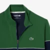 Herren-Tennis-Sweatshirt mit Reißverschluss und Farbblock-Design