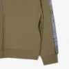 Herren-Tennis-Sweatshirt mit Reißverschluss und Farbblock-Design