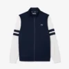 Herren-Tennis-Sweatshirt mit Reißverschluss und Stretch