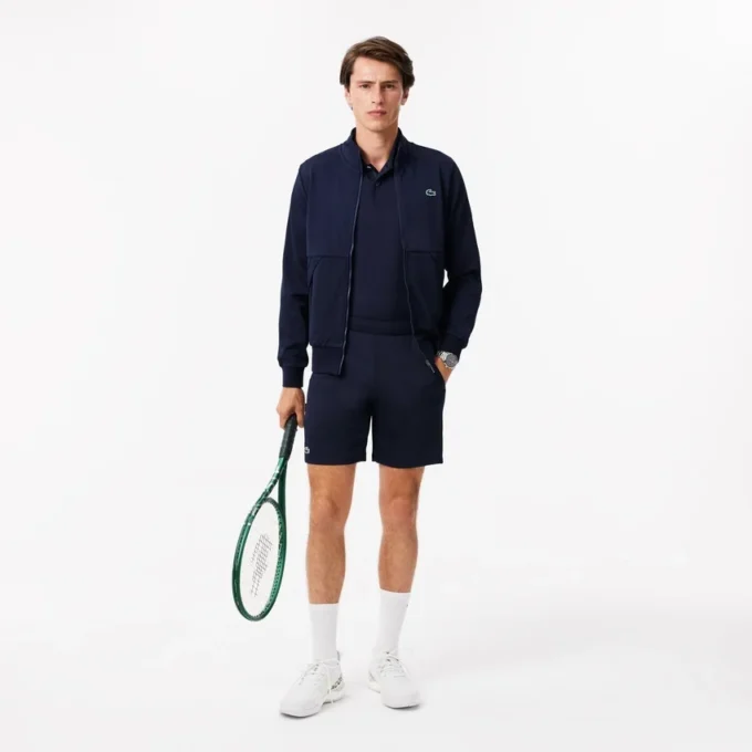 Herren-Tennisshorts mit Regular-Fit und Stretch