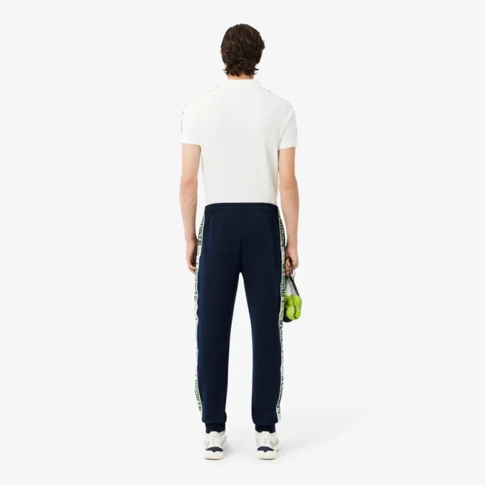 Herren-Trainingsanzug mit Tennis-Logo-Streifen