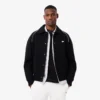 Herren-Varsity-Jacke aus Wolle mit Badge-Akzent