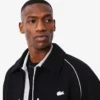 Herren-Varsity-Jacke aus Wolle mit Badge-Akzent
