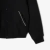 Herren-Varsity-Jacke aus Wolle mit Badge-Akzent