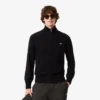 Herren-Wollpullover mit Reißverschluss