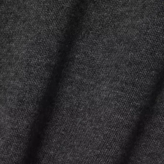 Herren-Wollpullover mit Reißverschluss und hohem Kragen