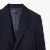 Herrenblazer aus gefilzter Wolle