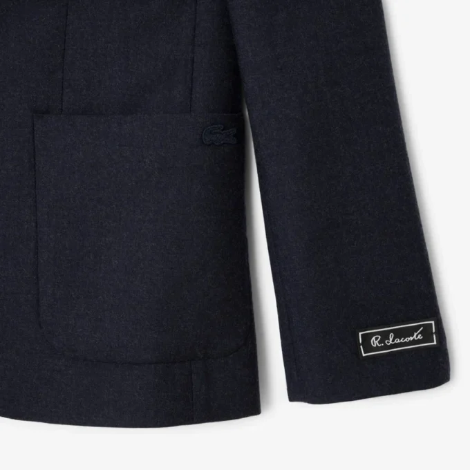 Herrenblazer aus gefilzter Wolle