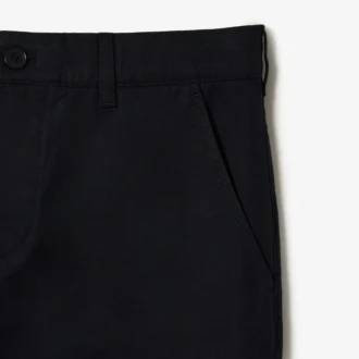 Herrenhose aus Baumwolltwill mit geradem Schnitt
