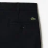 Herrenhose aus Baumwolltwill mit geradem Schnitt