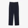 Herrenhose aus gefilzter Wolle mit gerader Passform