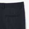 Herrenhose aus gefilzter Wolle mit gerader Passform