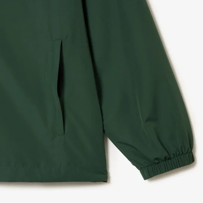 Herrenjacke mit abnehmbarer Kapuze