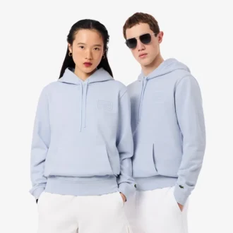 Hoodie mit geprägtem Logo